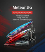 2021 Japen Metal Cast Jig Spoon 10/15/20/30/40/50g Shore Casting Jigging Fish Sea Bass Fishing Lure Artificial Bait Tackle - Image 7