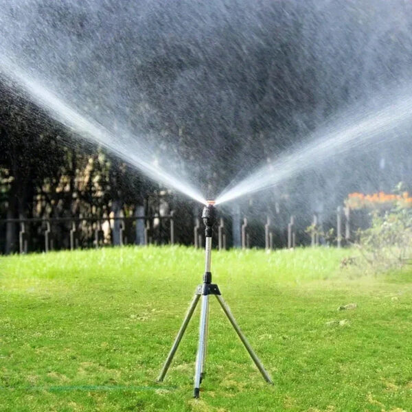 360° Rotary Garden Tripod Sprinkler - Image 2
