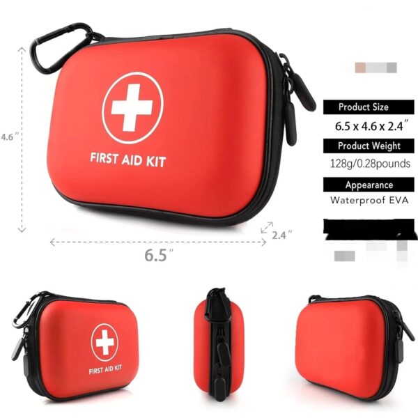 Empty Medical First Aid Storage Bag Sanke Small PU EVA Bag Case for Household Outdoor Travel Camping Equipment Medicine Survival - Image 8