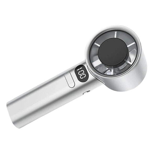 Portable Hand Fan 120 Wind Speeds Mini Bladeless Handheld Fan USB Rechargeable Personal Highspeed Fans Electric Eyelash Fan - Image 5