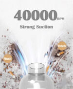 9000Pa Wireless Car Vacuum Cleaner USB Charging 1200mAh Portable Cleaning Appliance Mini Wet and Dry Vacuum Cleaner Household - Image 10