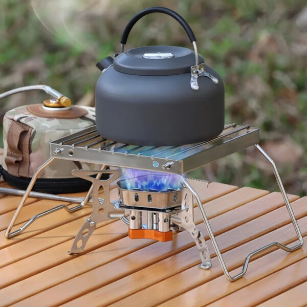 Portable Foldable Stainless Steel Camping Grill - Image 5