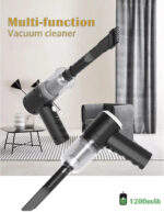 9000Pa Wireless Car Vacuum Cleaner USB Charging 1200mAh Portable Cleaning Appliance Mini Wet and Dry Vacuum Cleaner Household - Image 7