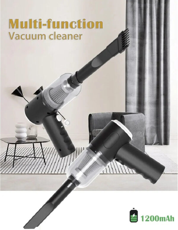 9000Pa Wireless Car Vacuum Cleaner USB Charging 1200mAh Portable Cleaning Appliance Mini Wet and Dry Vacuum Cleaner Household - Image 7