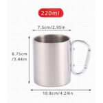 Portable Stainless Steel Camping Cup - Image 6