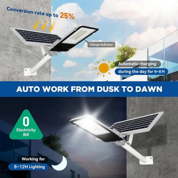 8000mAh Solar Street Light - Image 1