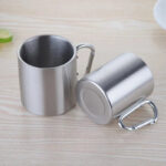 Portable Stainless Steel Camping Cup - Image 2