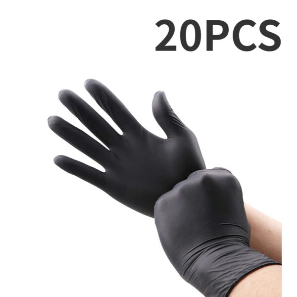 20/40/60PCS Disposable Black Nitrile Gloves for Kitchen Cooking S/M/L/XL Household Black Gloves Waterproof Cleaning Gloves - Image 16