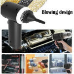 9000Pa Wireless Car Vacuum Cleaner USB Charging 1200mAh Portable Cleaning Appliance Mini Wet and Dry Vacuum Cleaner Household - Image 4