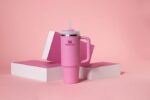STANLEY Quencher H2.0 Tumbler with Handle and Straw 40 oz | Flowstate 3-Position Lid | Cup Holder Compatible for Travel | Insulated Stainless Steel Cup | BPA-Free | Cornflower Gloss - Image 47