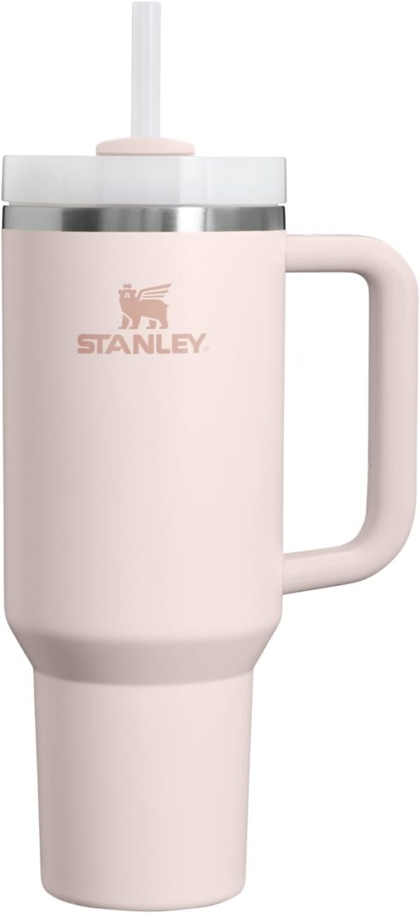 STANLEY Quencher H2.0 Tumbler with Handle and Straw 40 oz | Flowstate 3-Position Lid | Cup Holder Compatible for Travel | Insulated Stainless Steel Cup | BPA-Free | Cornflower Gloss - Image 88