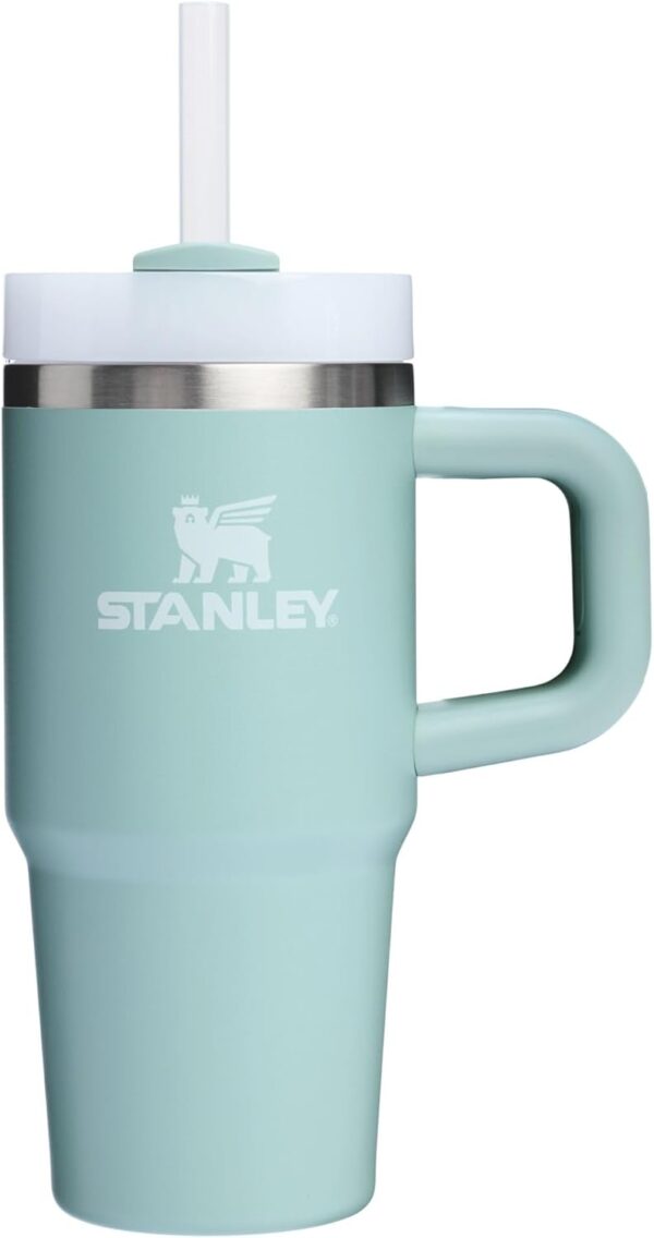 STANLEY Quencher H2.0 Tumbler with Handle and Straw 40 oz | Flowstate 3-Position Lid | Cup Holder Compatible for Travel | Insulated Stainless Steel Cup | BPA-Free | Cornflower Gloss - Image 9