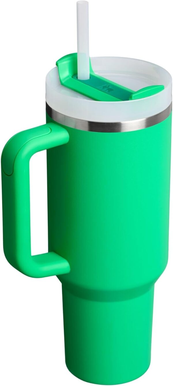 STANLEY Quencher H2.0 Tumbler with Handle and Straw 40 oz | Flowstate 3-Position Lid | Cup Holder Compatible for Travel | Insulated Stainless Steel Cup | BPA-Free | Cornflower Gloss - Image 470