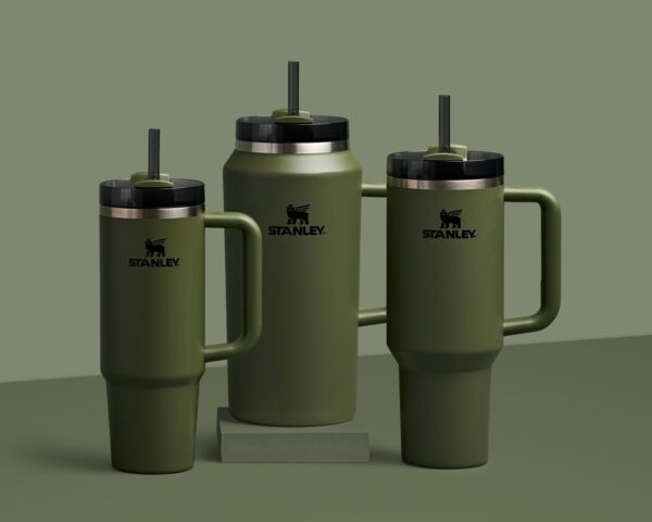 STANLEY Quencher H2.0 Tumbler with Handle and Straw 40 oz | Flowstate 3-Position Lid | Cup Holder Compatible for Travel | Insulated Stainless Steel Cup | BPA-Free | Cornflower Gloss - Image 373