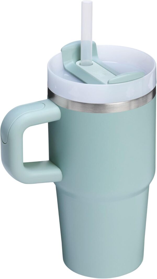 STANLEY Quencher H2.0 Tumbler with Handle and Straw 40 oz | Flowstate 3-Position Lid | Cup Holder Compatible for Travel | Insulated Stainless Steel Cup | BPA-Free | Cornflower Gloss - Image 515