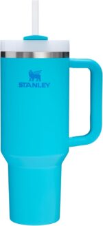 STANLEY Quencher H2.0 Tumbler with Handle and Straw 40 oz | Flowstate 3-Position Lid | Cup Holder Compatible for Travel | Insulated Stainless Steel Cup | BPA-Free | Cornflower Gloss - Image 38