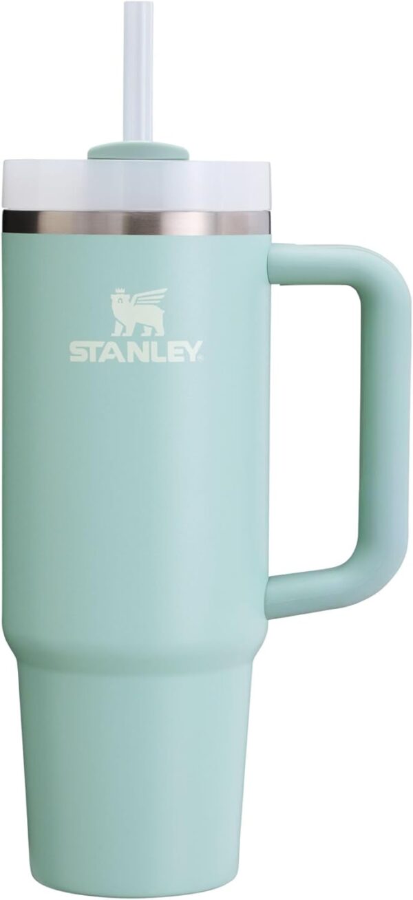 STANLEY Quencher H2.0 Tumbler with Handle and Straw 40 oz | Flowstate 3-Position Lid | Cup Holder Compatible for Travel | Insulated Stainless Steel Cup | BPA-Free | Cornflower Gloss - Image 295
