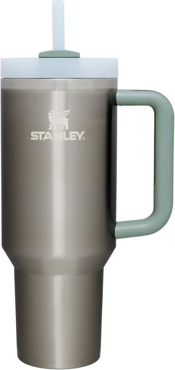 STANLEY Quencher H2.0 Tumbler with Handle and Straw 40 oz | Flowstate 3-Position Lid | Cup Holder Compatible for Travel | Insulated Stainless Steel Cup | BPA-Free | Cornflower Gloss - Image 229