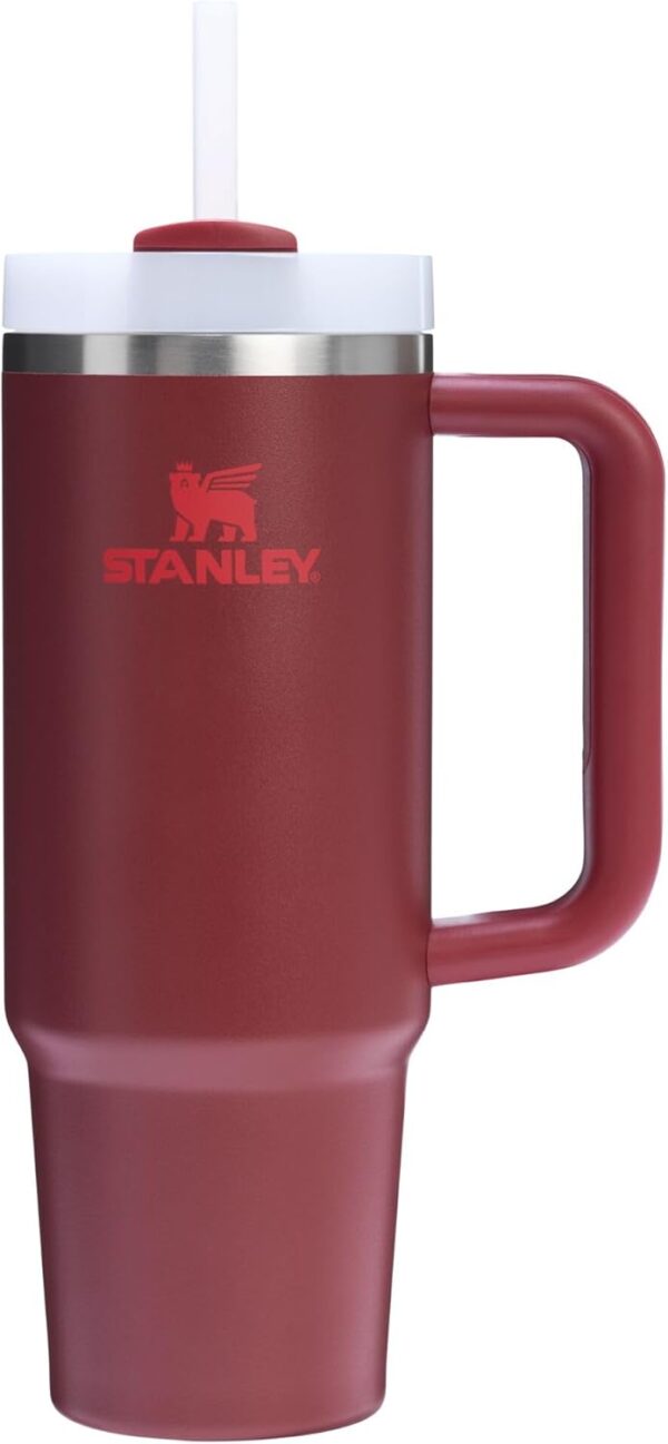 STANLEY Quencher H2.0 Tumbler with Handle and Straw 40 oz | Flowstate 3-Position Lid | Cup Holder Compatible for Travel | Insulated Stainless Steel Cup | BPA-Free | Cornflower Gloss - Image 154