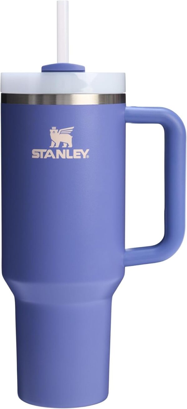 STANLEY Quencher H2.0 Tumbler with Handle and Straw 40 oz | Flowstate 3-Position Lid | Cup Holder Compatible for Travel | Insulated Stainless Steel Cup | BPA-Free | Cornflower Gloss - Image 127