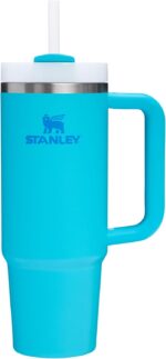STANLEY Quencher H2.0 Tumbler with Handle and Straw 40 oz | Flowstate 3-Position Lid | Cup Holder Compatible for Travel | Insulated Stainless Steel Cup | BPA-Free | Cornflower Gloss - Image 516