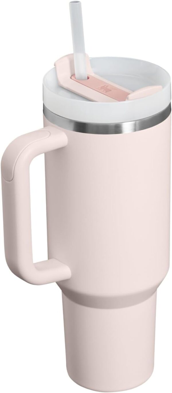 STANLEY Quencher H2.0 Tumbler with Handle and Straw 40 oz | Flowstate 3-Position Lid | Cup Holder Compatible for Travel | Insulated Stainless Steel Cup | BPA-Free | Cornflower Gloss - Image 90