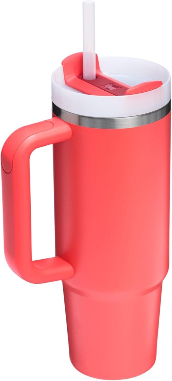 STANLEY Quencher H2.0 Tumbler with Handle and Straw 40 oz | Flowstate 3-Position Lid | Cup Holder Compatible for Travel | Insulated Stainless Steel Cup | BPA-Free | Cornflower Gloss - Image 473
