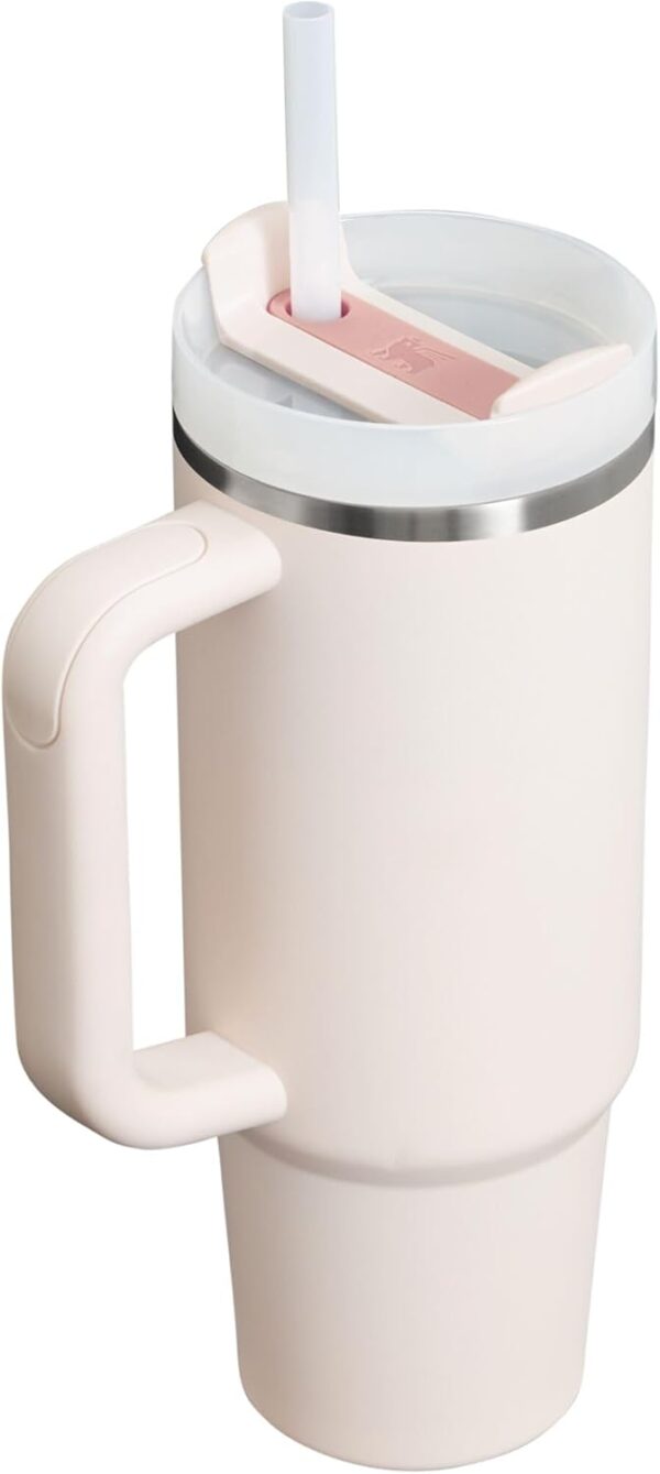 STANLEY Quencher H2.0 Tumbler with Handle and Straw 40 oz | Flowstate 3-Position Lid | Cup Holder Compatible for Travel | Insulated Stainless Steel Cup | BPA-Free | Cornflower Gloss - Image 464
