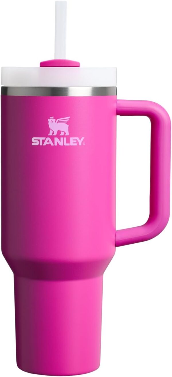 STANLEY Quencher H2.0 Tumbler with Handle and Straw 40 oz | Flowstate 3-Position Lid | Cup Holder Compatible for Travel | Insulated Stainless Steel Cup | BPA-Free | Cornflower Gloss - Image 148