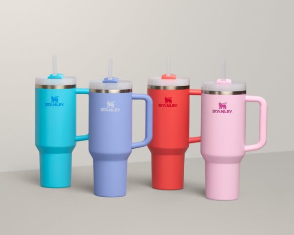 STANLEY Quencher H2.0 Tumbler with Handle and Straw 40 oz | Flowstate 3-Position Lid | Cup Holder Compatible for Travel | Insulated Stainless Steel Cup | BPA-Free | Cornflower Gloss - Image 42