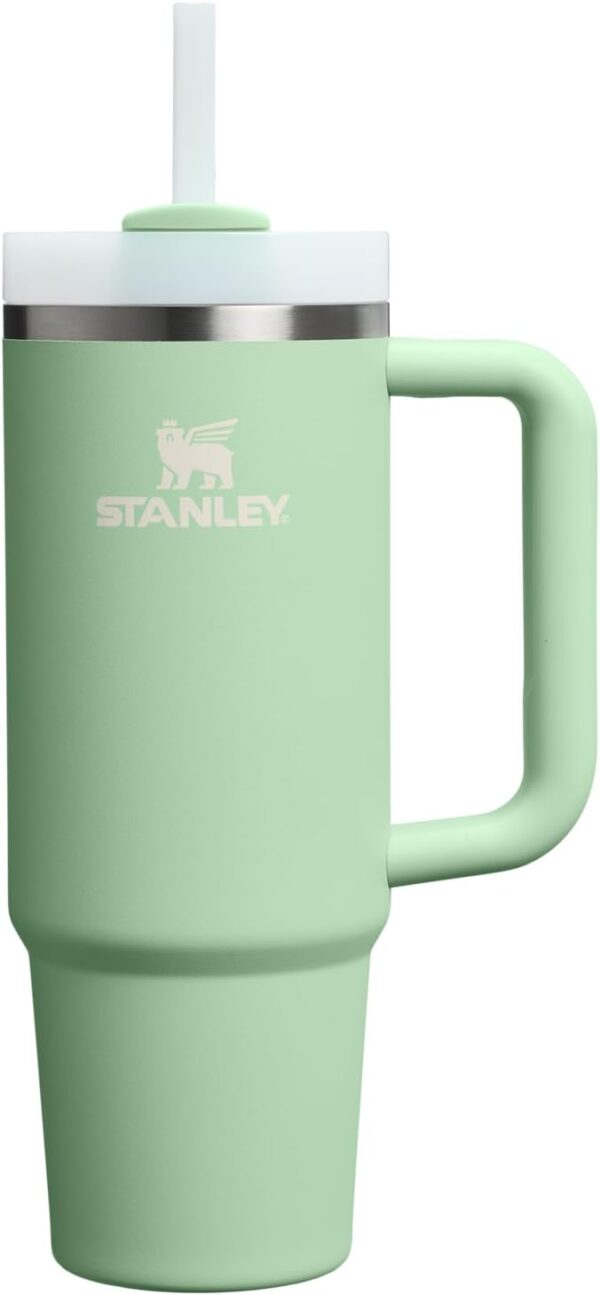 STANLEY Quencher H2.0 Tumbler with Handle and Straw 40 oz | Flowstate 3-Position Lid | Cup Holder Compatible for Travel | Insulated Stainless Steel Cup | BPA-Free | Cornflower Gloss - Image 135