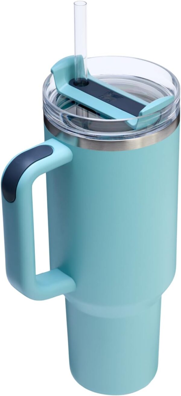 STANLEY Quencher H2.0 Tumbler with Handle and Straw 40 oz | Flowstate 3-Position Lid | Cup Holder Compatible for Travel | Insulated Stainless Steel Cup | BPA-Free | Cornflower Gloss - Image 341
