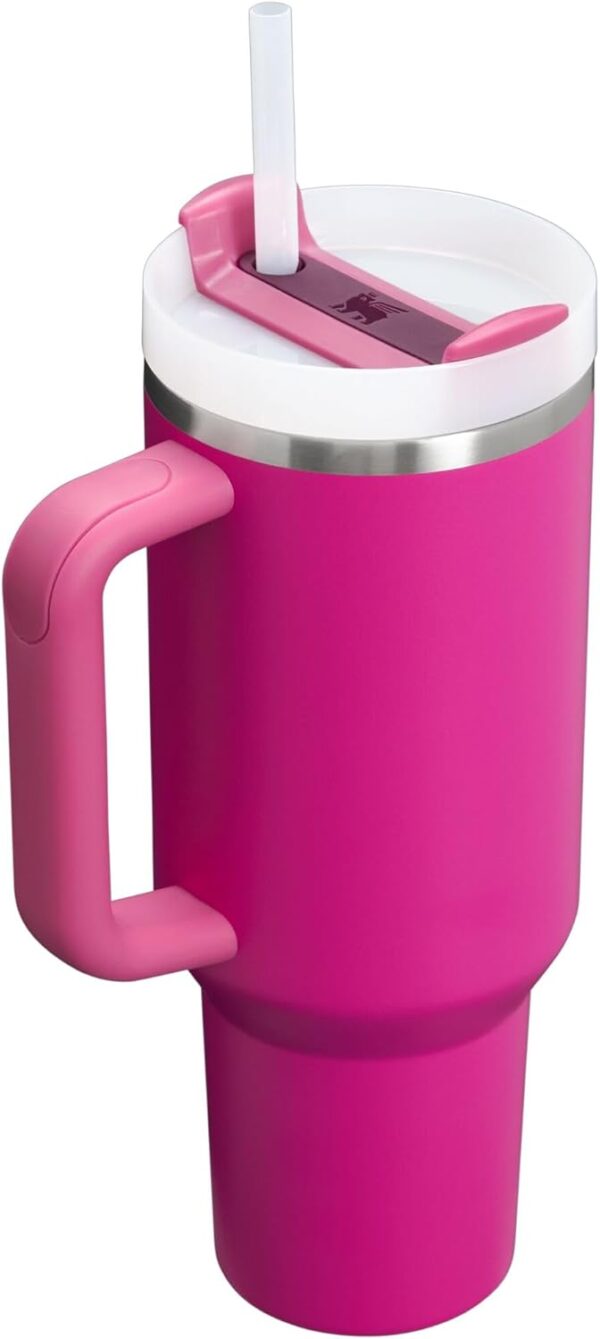STANLEY Quencher H2.0 Tumbler with Handle and Straw 40 oz | Flowstate 3-Position Lid | Cup Holder Compatible for Travel | Insulated Stainless Steel Cup | BPA-Free | Cornflower Gloss - Image 331