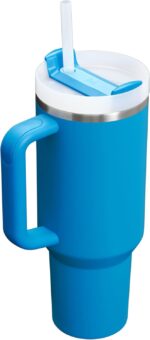 STANLEY Quencher H2.0 Tumbler with Handle and Straw 40 oz | Flowstate 3-Position Lid | Cup Holder Compatible for Travel | Insulated Stainless Steel Cup | BPA-Free | Cornflower Gloss - Image 178