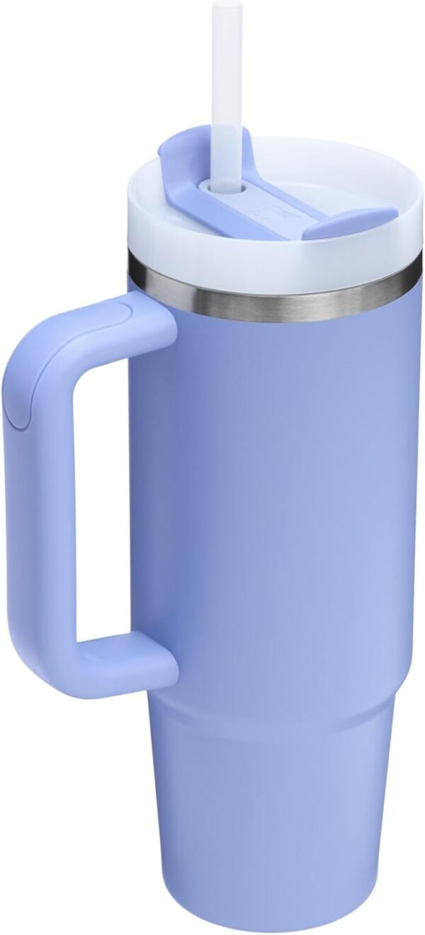 STANLEY Quencher H2.0 Tumbler with Handle and Straw 40 oz | Flowstate 3-Position Lid | Cup Holder Compatible for Travel | Insulated Stainless Steel Cup | BPA-Free | Cornflower Gloss - Image 254