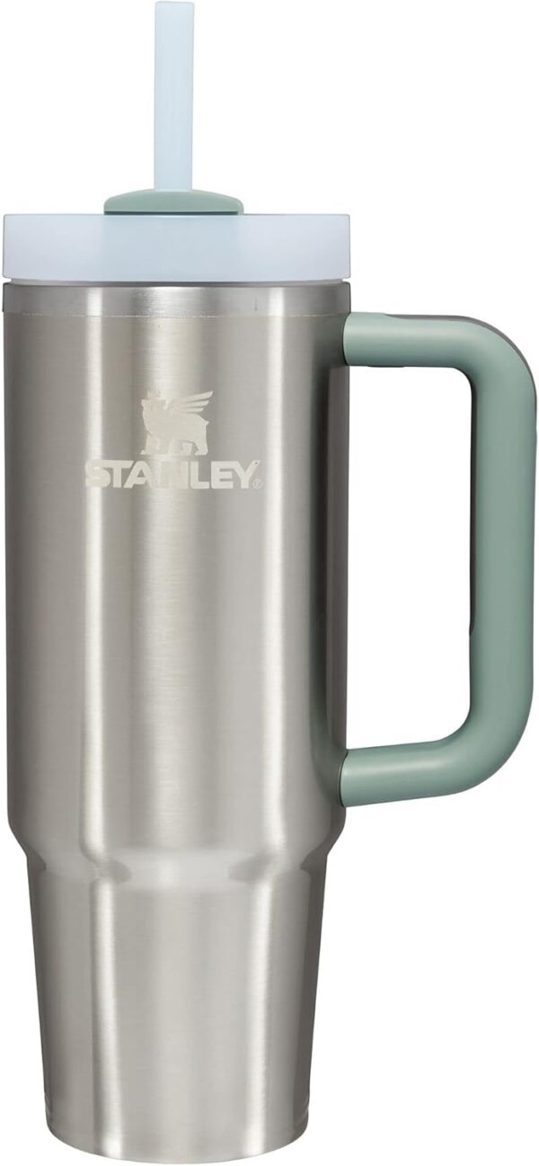 STANLEY Quencher H2.0 Tumbler with Handle and Straw 40 oz | Flowstate 3-Position Lid | Cup Holder Compatible for Travel | Insulated Stainless Steel Cup | BPA-Free | Cornflower Gloss - Image 183