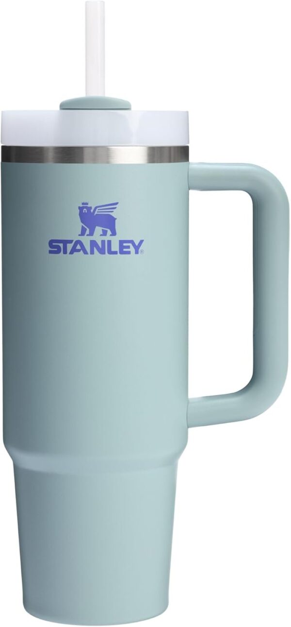 STANLEY Quencher H2.0 Tumbler with Handle and Straw 40 oz | Flowstate 3-Position Lid | Cup Holder Compatible for Travel | Insulated Stainless Steel Cup | BPA-Free | Cornflower Gloss - Image 167
