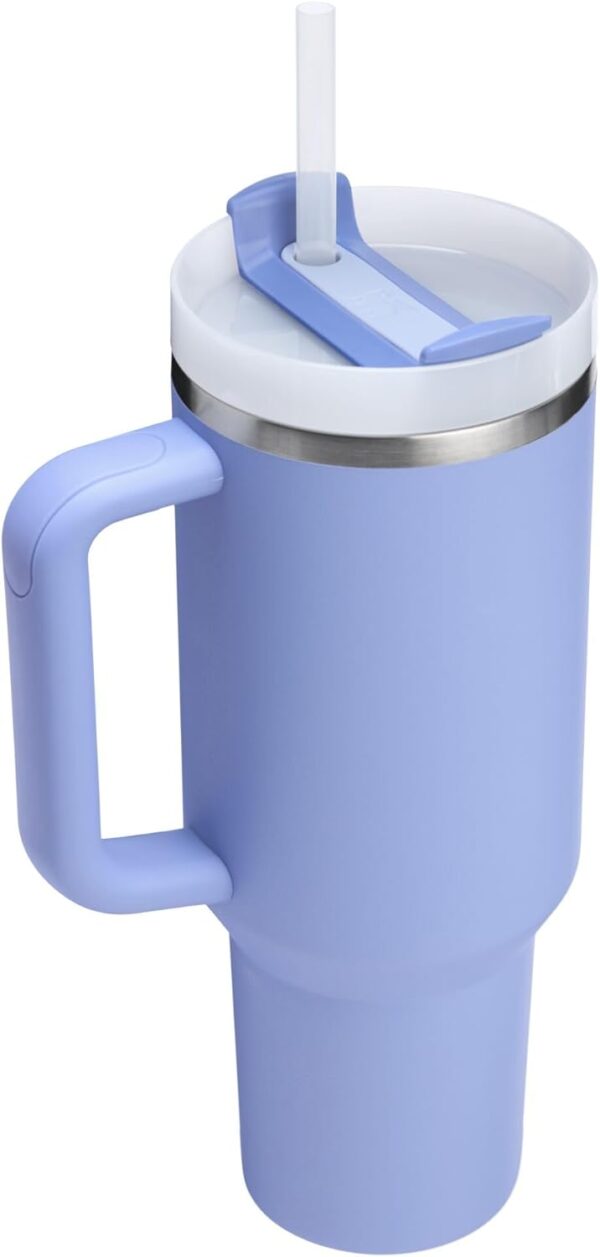 STANLEY Quencher H2.0 Tumbler with Handle and Straw 40 oz | Flowstate 3-Position Lid | Cup Holder Compatible for Travel | Insulated Stainless Steel Cup | BPA-Free | Cornflower Gloss - Image 441