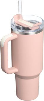 STANLEY Quencher H2.0 Tumbler with Handle and Straw 40 oz | Flowstate 3-Position Lid | Cup Holder Compatible for Travel | Insulated Stainless Steel Cup | BPA-Free | Cornflower Gloss - Image 61