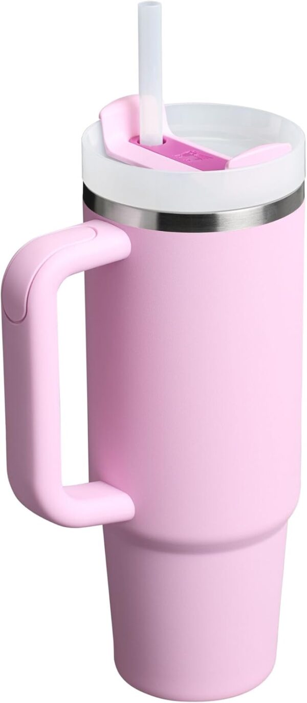 STANLEY Quencher H2.0 Tumbler with Handle and Straw 40 oz | Flowstate 3-Position Lid | Cup Holder Compatible for Travel | Insulated Stainless Steel Cup | BPA-Free | Cornflower Gloss - Image 277