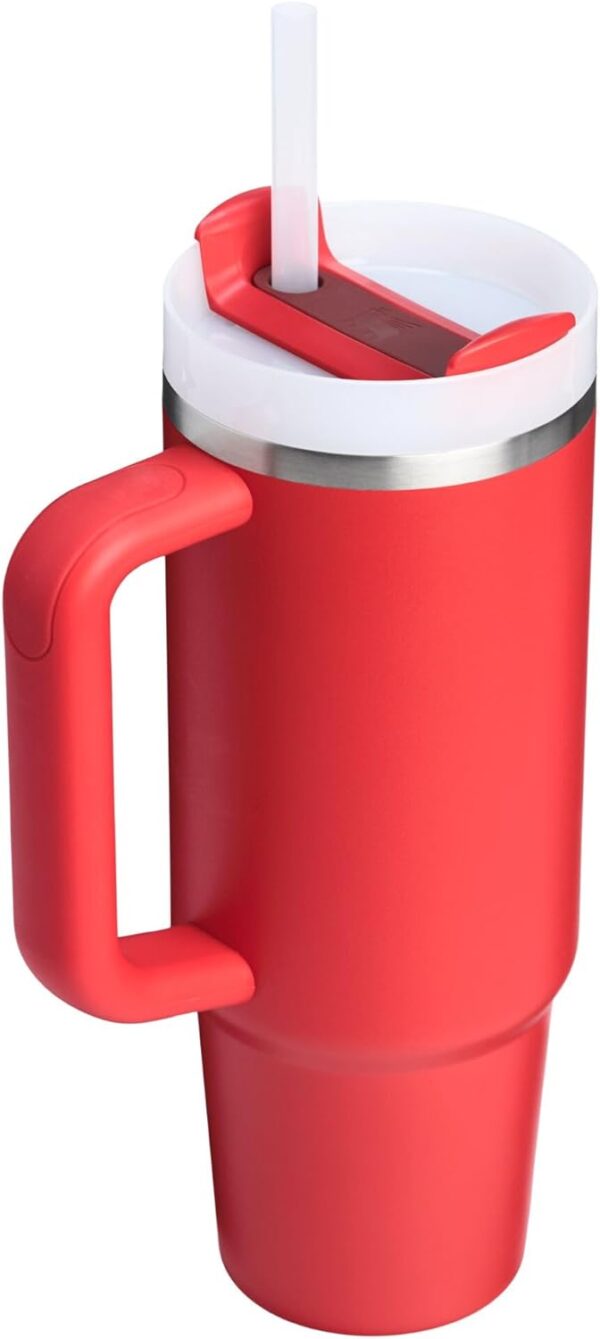 STANLEY Quencher H2.0 Tumbler with Handle and Straw 40 oz | Flowstate 3-Position Lid | Cup Holder Compatible for Travel | Insulated Stainless Steel Cup | BPA-Free | Cornflower Gloss - Image 146