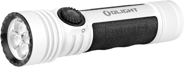 OLIGHT Seeker 4 Pro Rechargeable Flashlights, High Powerful Bright Light 4600 Lumens with USB C, Waterproof IPX8 for Emergencies, Camping, Searching (Cyber Violet Cool White) - Image 10