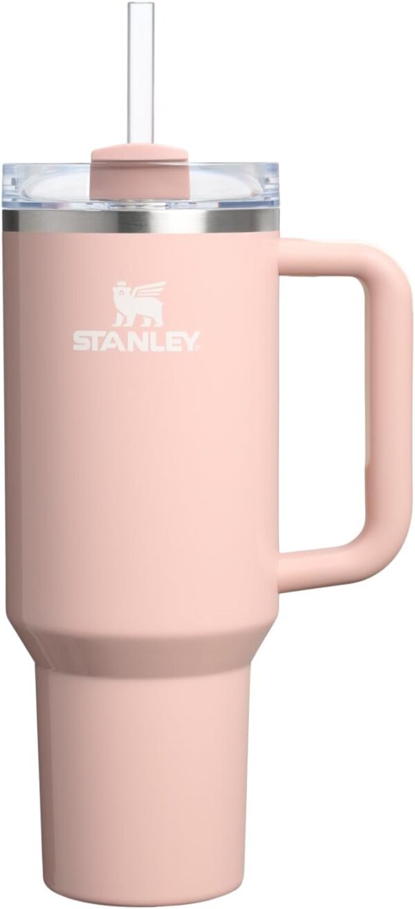 STANLEY Quencher H2.0 Tumbler with Handle and Straw 40 oz | Flowstate 3-Position Lid | Cup Holder Compatible for Travel | Insulated Stainless Steel Cup | BPA-Free | Cornflower Gloss - Image 59