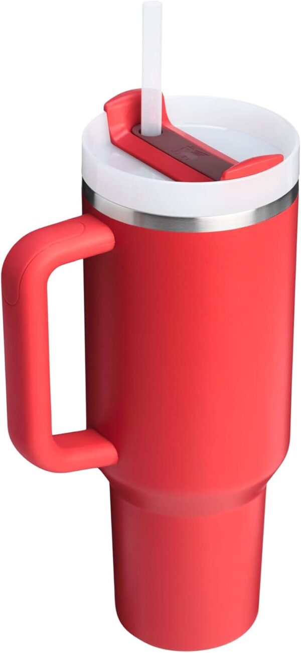 STANLEY Quencher H2.0 Tumbler with Handle and Straw 40 oz | Flowstate 3-Position Lid | Cup Holder Compatible for Travel | Insulated Stainless Steel Cup | BPA-Free | Cornflower Gloss - Image 427