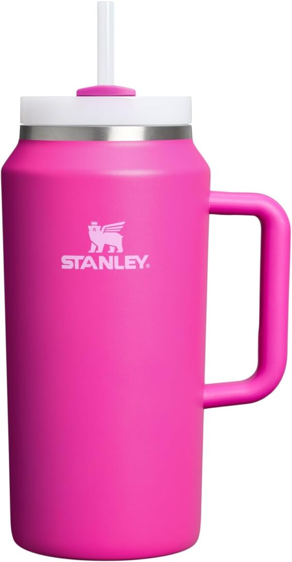 STANLEY Quencher H2.0 Tumbler with Handle and Straw 40 oz | Flowstate 3-Position Lid | Cup Holder Compatible for Travel | Insulated Stainless Steel Cup | BPA-Free | Cornflower Gloss - Image 415