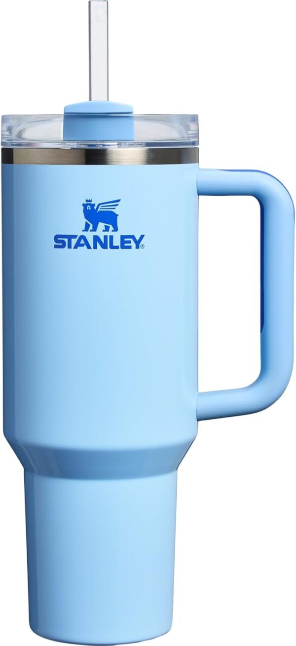 STANLEY Quencher H2.0 Tumbler with Handle and Straw 40 oz | Flowstate 3-Position Lid | Cup Holder Compatible for Travel | Insulated Stainless Steel Cup | BPA-Free | Cornflower Gloss - Image 164