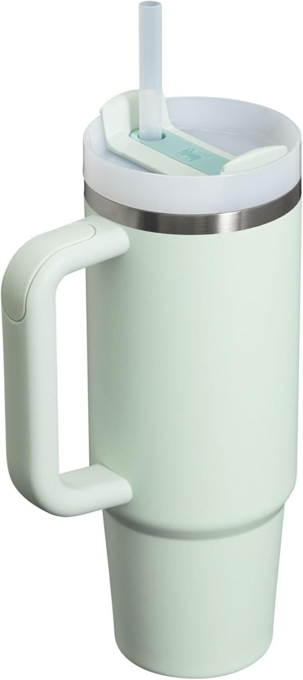 STANLEY Quencher H2.0 Tumbler with Handle and Straw 40 oz | Flowstate 3-Position Lid | Cup Holder Compatible for Travel | Insulated Stainless Steel Cup | BPA-Free | Cornflower Gloss - Image 512