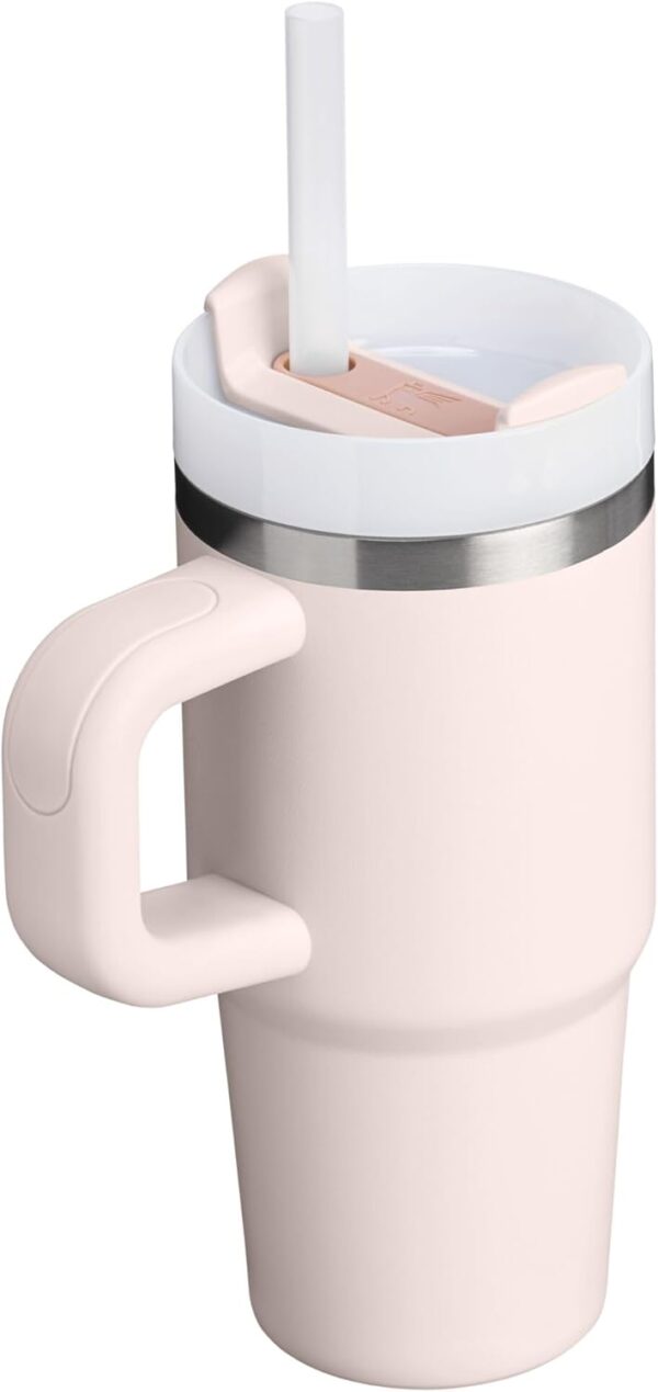 STANLEY Quencher H2.0 Tumbler with Handle and Straw 40 oz | Flowstate 3-Position Lid | Cup Holder Compatible for Travel | Insulated Stainless Steel Cup | BPA-Free | Cornflower Gloss - Image 3