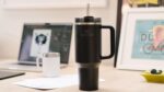 STANLEY Quencher H2.0 Tumbler with Handle and Straw 40 oz | Flowstate 3-Position Lid | Cup Holder Compatible for Travel | Insulated Stainless Steel Cup | BPA-Free | Cornflower Gloss - Image 326