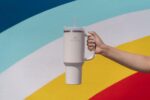STANLEY Quencher H2.0 Tumbler with Handle and Straw 40 oz | Flowstate 3-Position Lid | Cup Holder Compatible for Travel | Insulated Stainless Steel Cup | BPA-Free | Cornflower Gloss - Image 355